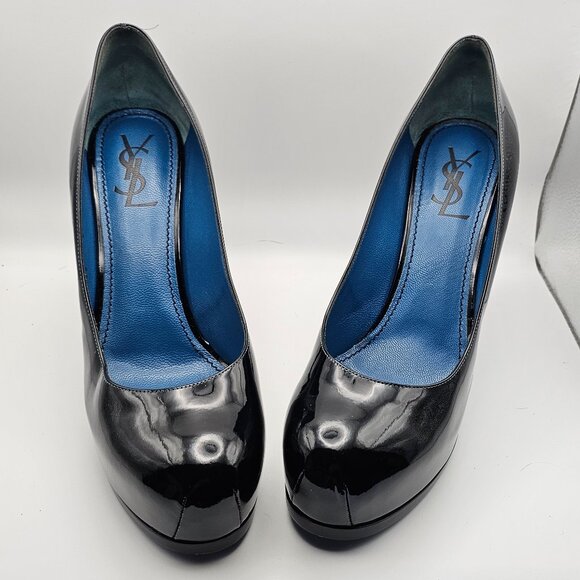 Yves Saint Laurent Shoes - Yves Saint Laurent “Tribtoo 80” Patent Leather Pumps – Size 11